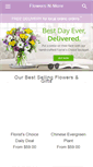 Mobile Screenshot of flowersnmoreor.com